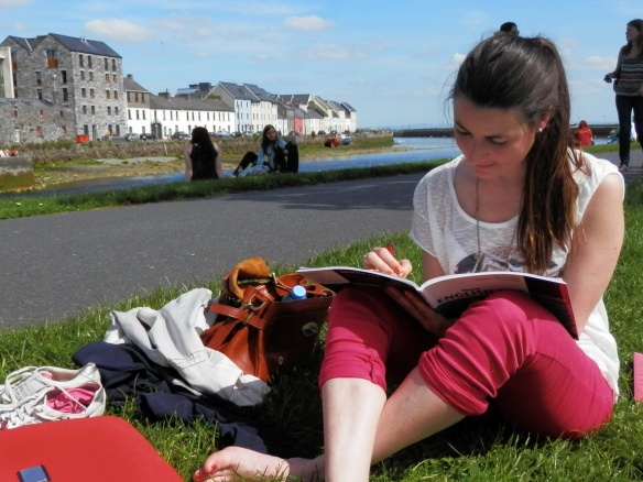 Marisol estudiando en Irlanda